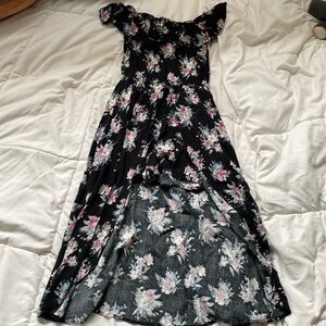 Art Class Young Girls Off The Shoulder Dress W/ Pink Flowers 🌸✨